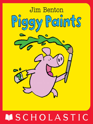 cover image of Piggy Paints